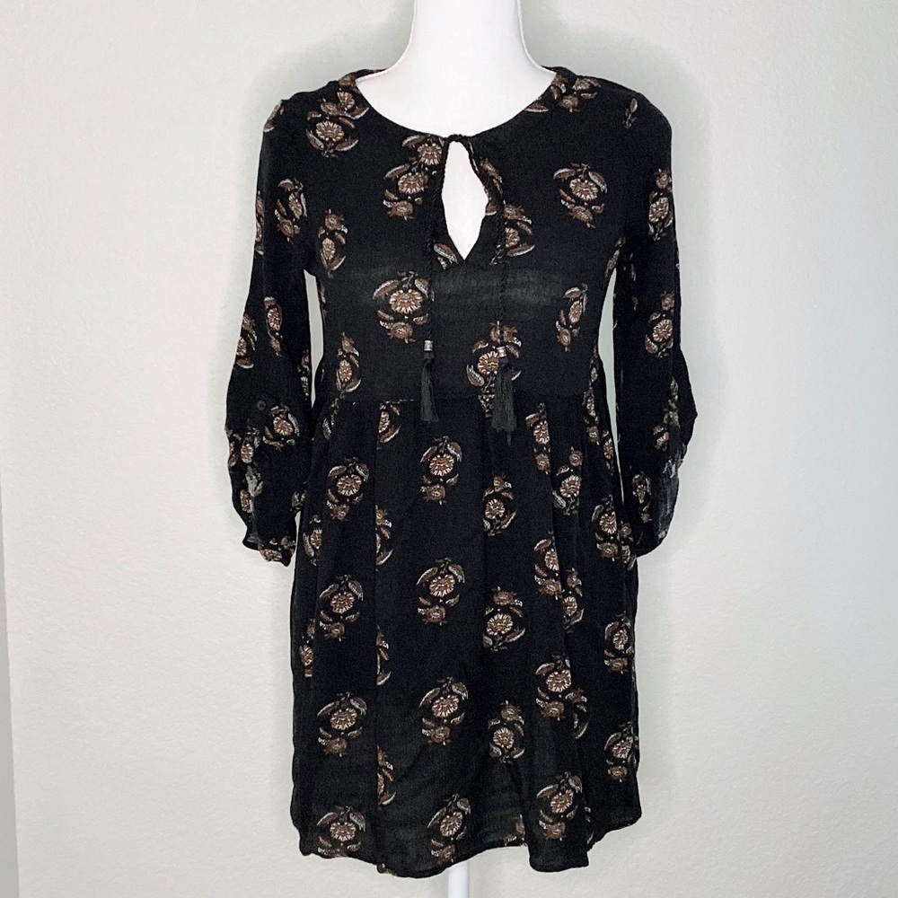 NWOT BE COOL Floral Babydoll Dress - Picture 1 of 7